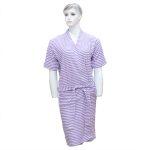 Bath Robe in Stretchable Micro Lykara Cotton Material (Medium)