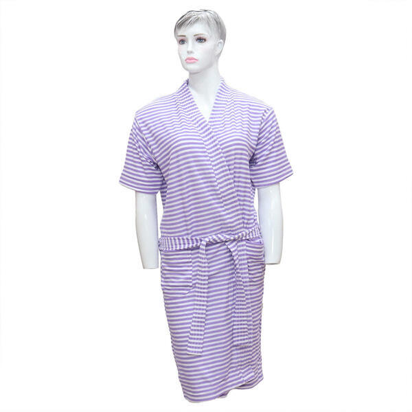Bath Robe in Stretchable Micro Lykara Cotton Material (Medium)