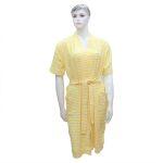 Bath Robe in Stretchable Micro Lykara Cotton Material (Small)