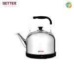 Better Gixxer Electric Kettle With Stainless Steel Body , 5 ltrs, used for boiling water, making tea and coffee, instant noodles, soup, etc 1200W