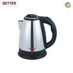 Better Rapid Electric Jug Kettle with Stainless Steel Body, 1.8 litre, used for boiling water,making tea and coffee, instant noodles, soup, etc