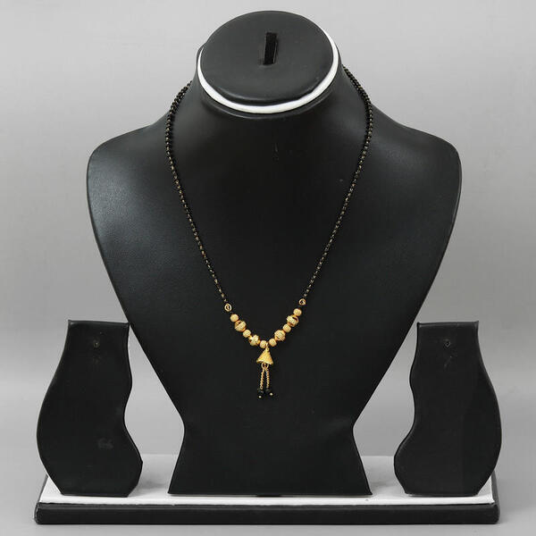 Crystal Beads White Rhinstone Mangalsutra For Women