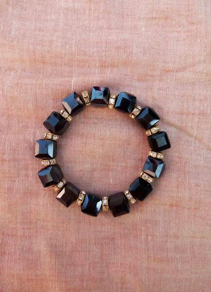 (Black) Designer Elastic Braclet