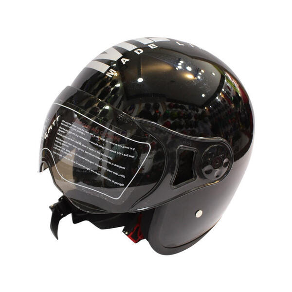 Shining Finish Ergo Half Helmet