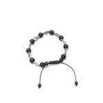 Silver Fish Design Beads Braclet