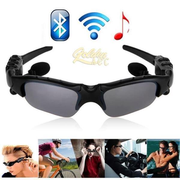 Bluetooth Handsfree Mp3 Sunglasses And Earphone For Tablet, Pc, Smartphones (Black)