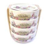 Bobby Rabbit Baby/ Kids Eating Set | 4 Bowls and 4 Spoons | | Premium Cartoon Print Microwave & Dishwasher Safe,Bowls and 4 Spoons