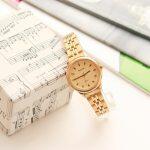 Bolano Quartz Wrist Watch For Women, Golden