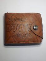Bovis Brown Pu Leather Wallet For Men