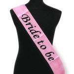 Bride To Be Sash