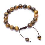Water Design Tiger Eye Beads Braclet