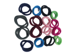 Bundle of Various Colors Tie Up Hair Band , Hair Bands Women Beautiful Bowknot Headwear ()