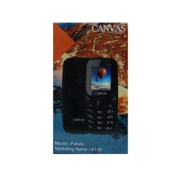 Canvas Future X110 Dual Sim Keypad Mobile Phone