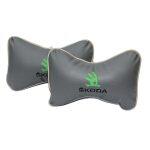 Car Seat Neck Pillow Skoda Logo Printed