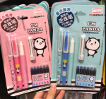 Chren Panda Fountain Pen Set With Jolly, Ballpoint Pen And Ink Cartridge