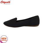 City Walk Black Color Close Shoes For Women