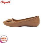 City Walk Brown Color Close Shoes For Women
