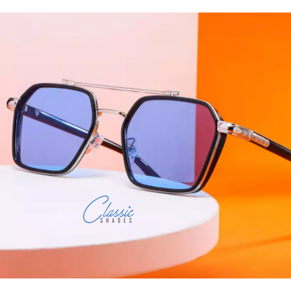 Classic Double Beam Sunglasses For Men
