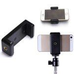 Clip Bracket Holder Mount Selfie Stick Mobile Phone Tripod Monopod Stand
