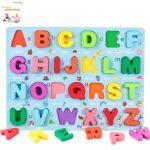 Colorful Abc Wooden Board
