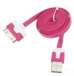 Colorful USB Charging Cable For iPhone 4/4s iPad 2/3