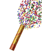 Confetti Glittery Party Poppers For Birthday, Weddings And Aniiversary Party Celebrations 30 Cm
