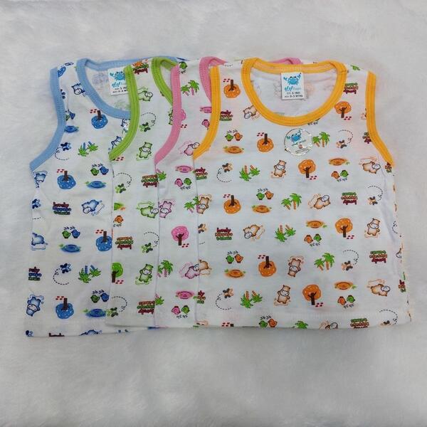 Cotton JJ Sando Inner Vest For Kids