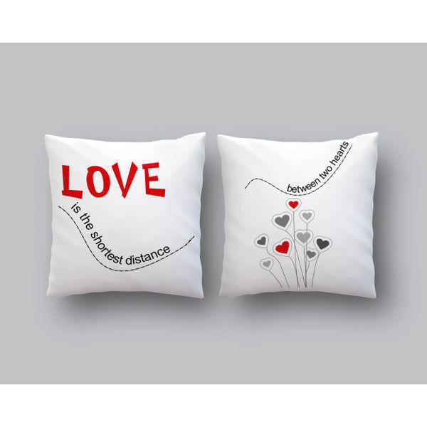 Couple Cushions -Love-Distance