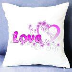 Couple Love Design Printed Valentine Special Gift Cushion For Couple Boyfriend Girlfriend Husband Wife Partner Gift For Couple