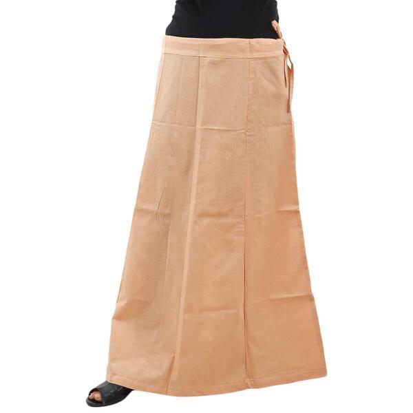 Creamy Cotton Readymade Peticot For Women