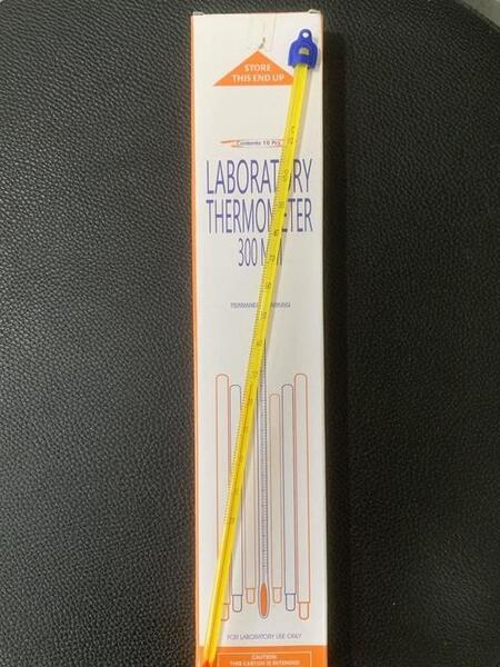 Dairy Laboratory Thermometer (Non mercury glass thermometer -10 to110 degrees Celsius)