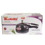 Diamond Black High Anodized Pressure Cooker With Free Rubber And Scrubber – 3