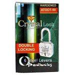 Double Locking Padlock 50Mm Crystal