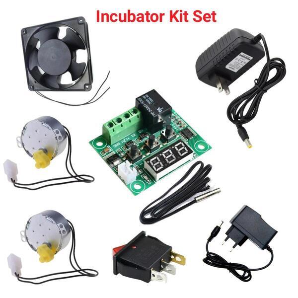 Egg Hatcher Incubator Project Kit Set With Synchronous Motor W1209 Temperature Controller