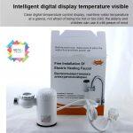 Electric Heating Faucet Instant Heating Water Faucet Hot Water Heater Faucet With LCD Temperature Display For Bathroom Kitchen