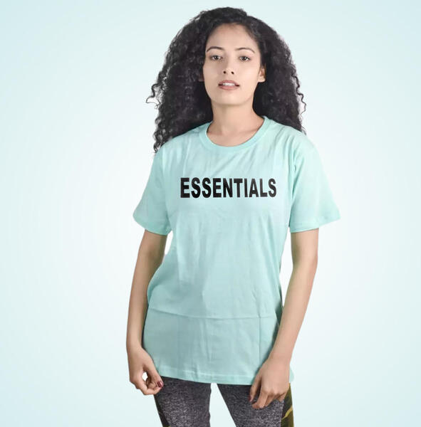 Essentials Neon Color Printed T-Shirt For Women