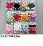 ETOP】 Set Cute Bowknot Baby Girl Headbands Turban Elastic Kids Hair Band for Newborn Hairband Headwear Baby Hair Accessories
