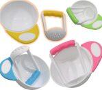Excellent Quality Baby Food Mills Manual Grinding Kids Dish Feeding Bowl Spill-Proof Bowl & Food Grinding Bowl Set Feeding Bowl