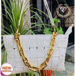 Fashion Jewels Gold Chain Shoulder Bags Color Luxury Cloud Crossbody For Women