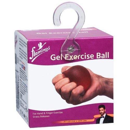 Flamingo Gel Exercise Ball-Universal ( Medium Red)