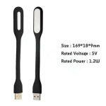 Flexible Mini USB LED Light for Laptop Keyboard Power Bank Portable Night Light