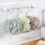 Flower Exfoliating Body Brush Bath Shower Mesh Ball Body Loofah Massage Cleaning Scrubber Random Color
