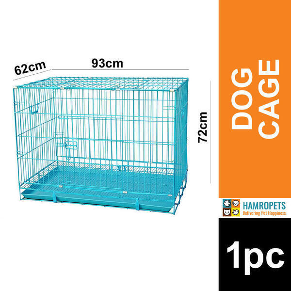 Foldable 3ft Bold Wire Pet Cage For Dogs Cats 93cm