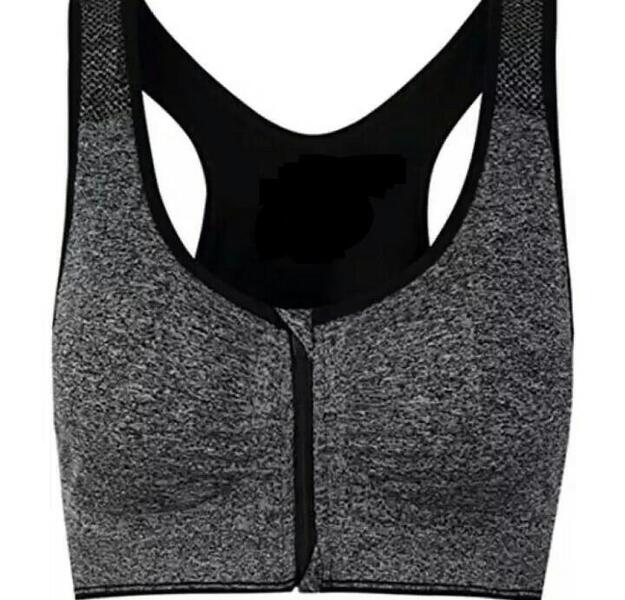 Free Sized Zippered Sports Bra