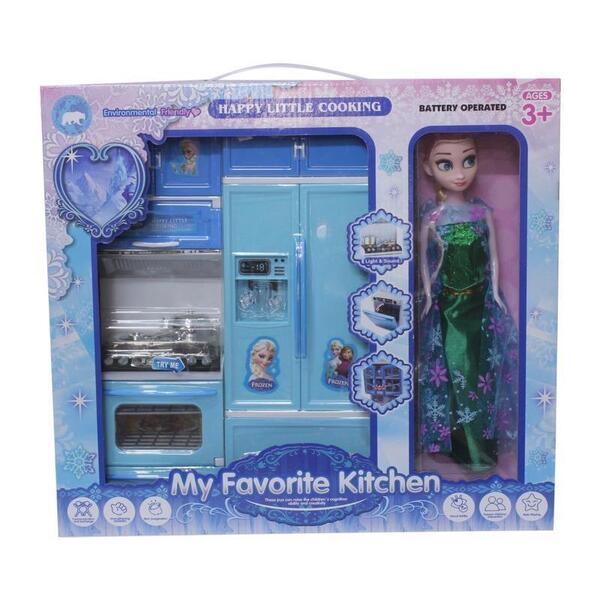 Frozen My Favorite Kitchen Set For Kids - Toyzone Nepal