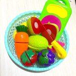 Fruit Cutting Basket For Kids Bith Bucket