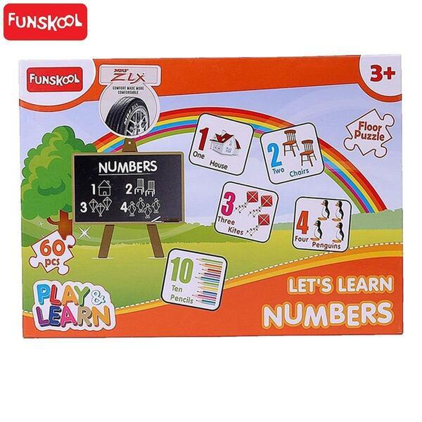 Funskool Multicolor Play & Learn Number Puzzle