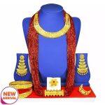 Gold Plated Jewelery Set For Women
