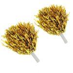 Golden Glittery Pumpum Whistle Blower For Parties