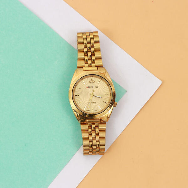 Golden Watch For Women